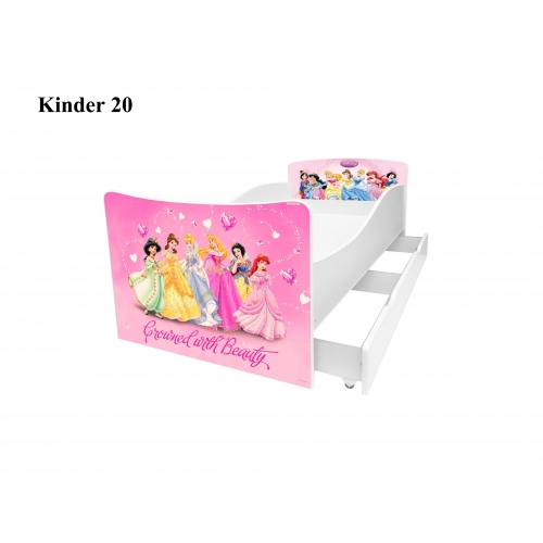 Кровать детская Kinder Дисней Принцесса (3 варианта), Viorina Deco